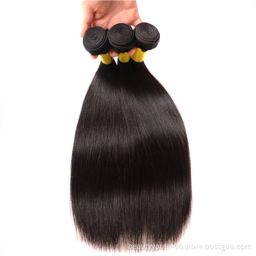 100% unprocessed double drawn virgin human hair wave  brazilian cuticle aligned bundle extensions remy hair